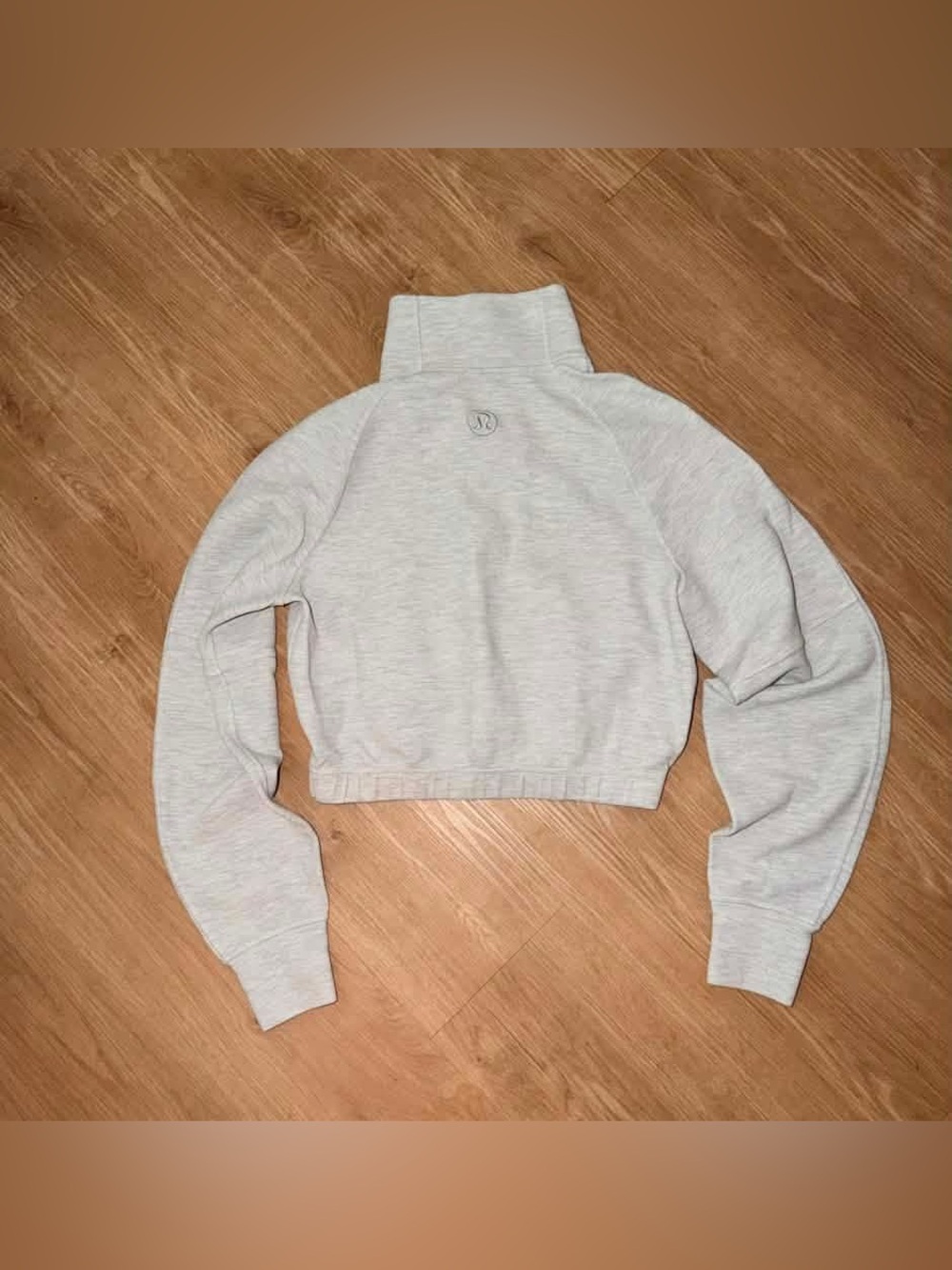 Lululemon Scuba Cropped Funnel-Neck Half Zip *Waffle, like new ($138)! - Picture 4 of 4